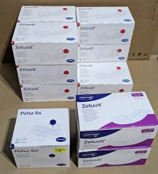 12x Zetuvit nesterilní 10x10 cm (30 ks) - nové