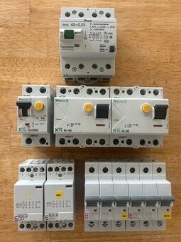 Elektromateriál jističe chrániče Praha 4