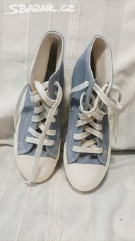 Letní boty - tenisky s vysokou podrážkou