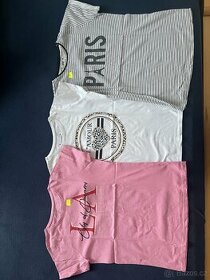 Trička s krátkým rukávem vel. 152