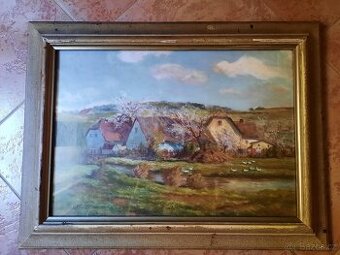 Obraz krajina - Kopecký - 1