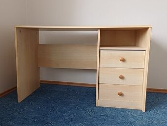 Psací stůl se 3 šuplíky