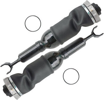 Přední tlumič s měchem na A6 Allroad C5