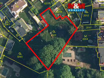 Prodej pozemku k bydlení, 1198m², Jablonec n.N., ul. Pražská