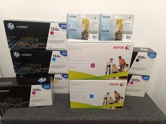 Originální tonery HP, Canon, Epson,