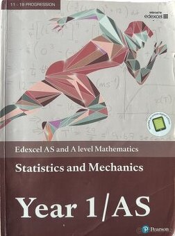 Prodám nepoškozenou učebnici Statistics and Mechanics