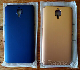 2x NOVÝ kryt / pouzdro pro OnePlus 3 - bronzový a modrý