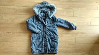 Dívčí džínová bunda, vel. 4-5 let (110 cm)