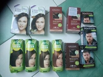 Přírodní barva na vlasy, dekorativní kosmetika, lak na nehty