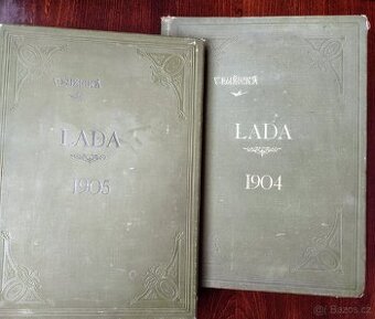 Časopis Lada - 2x r./1904-05