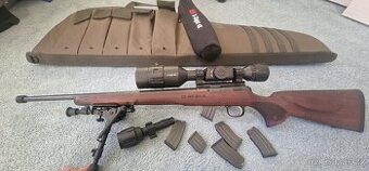 Malorážka CZ 457 Royal .22 LR s puškohledem