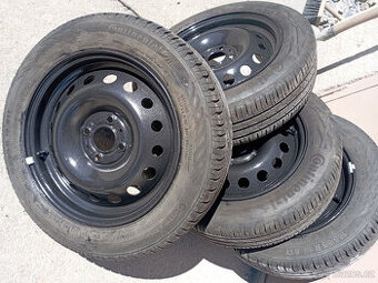 Sada plechových disků 15”, letní pneu 165/65/R15