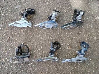 Přesmykače Shimano Acera, Deore, LX, XT - 1