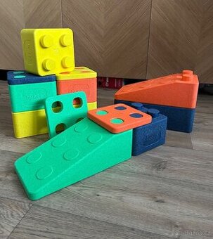 Sada kostek Bygge Farverspil 12ks - 1