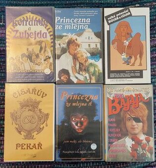 Směs VHS kazet - 1