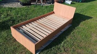 Postel 90/200 cm - dekor olše