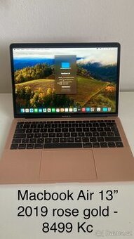 MacBook Air 13” 2019 rose gold