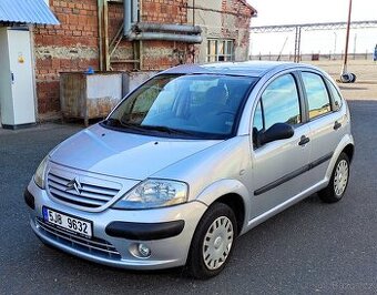 Citroen C3 1,1 44 kW, r.v. 09/2003, 2x klíč, klima