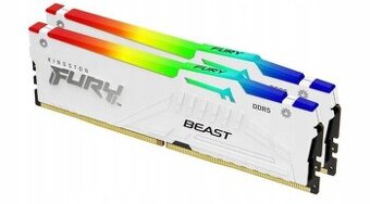 Kingston Fury Beast White RGB EXPO 32GB [2x16GB 6000MHz DDR5