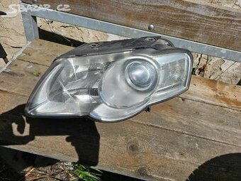 Levé přední světlo VW Passat B6 3c LED žárovky