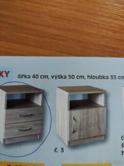Manželská postel Vanda bez matrací.