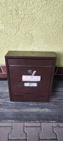 POŠTOVNÍ SCHRÁNKA - KOVOVÁ - SLEVA