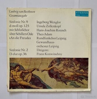 PRODÁM DVĚ GRAMOFONOVÉ DESKY - LUDWIG VAN BEETHOVEN