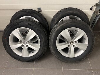 Nové Zimní alu kola 215/60 R16, 5x112 Škoda Superb