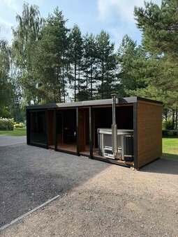 Sauna,set 3v1,koupací kad..