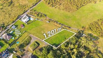 Prodej stavebního pozemku 1201 m2 - 1