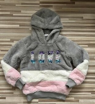 Zateplená podšitá mikina