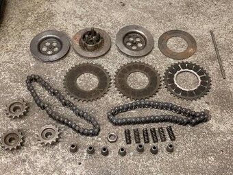 Spojka - Díly spojky Jawa 50 Pionýr