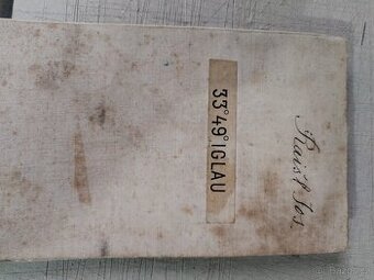 stara vojenska mapa Jjhlava -Iglau -Raišl.Jos.