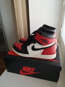 Nike air jordan 1 retro high og bred toe