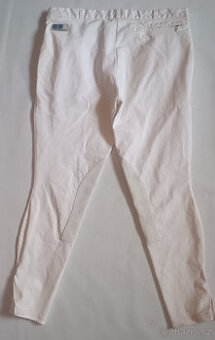 Závodní bílé rajtky George Schumacher vel.48/50