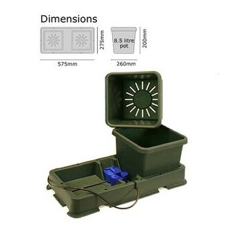 System Autopotu k pěstování , automatické zavlažování