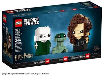 Lego 40496 - BrickHeadz - Voldemort, Nagini & Bellatrix