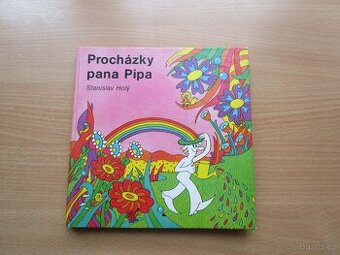 Kniha Procházky pana Pipa, pěkný stav, rok vydání 1978