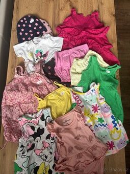 Set letního oblečení 68 pro holčičku