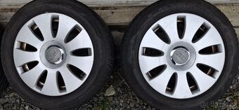Originální Alu kola Audi A4 7Jx16 ET42, 205/55 R16