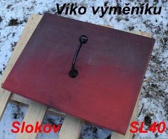 Slokov SL40-Víko výměníku na kotel