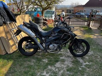 Suzuki V Strom 650 po havárii