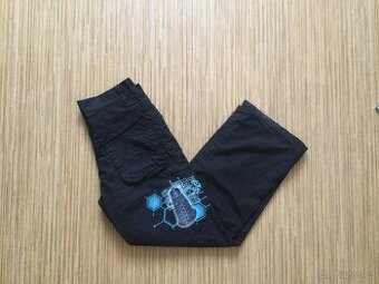 Podšité kalhoty vel. 140