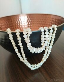Barokní perly,říční perly-sada náhrdelník,náramek-Z DĚDICTVÍ