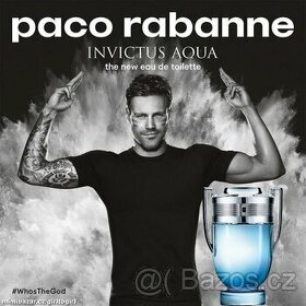 Paco Rabanne Invictus Aqua edt POUŽITĚ nyní 70 ml