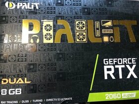 Grafická karta PALIT nVidia GeForce RTX 2060 Super 8GB