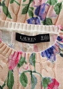 bavlněný květovaný svetr POLO Ralph Lauren
