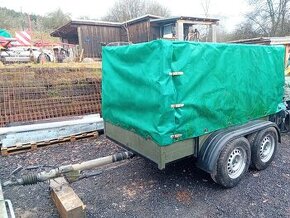 Masivní nákladní vlek, 2000 kg NOVÁ STK