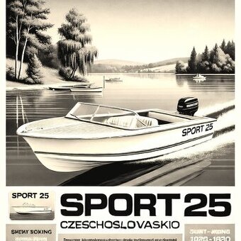 Laminátový člun SPORT 25
