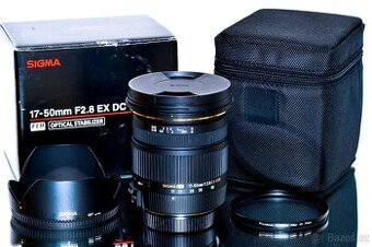 Nikon Sigma 17-50 mm f/2,8 EX DC OS HSM TOP STAV